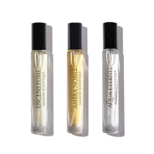 Load image into Gallery viewer, Discovery Set Maison Scentique 3x10 ml Perfumes Aqua Eternel, Ambra Nobile and Encens Fume
